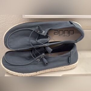 Hey Dude Men's Slate Loafers/Men Size 11 Steel Blue